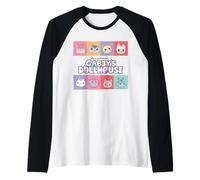 Gabby’s Dollhouse Character Tile Maglia con Maniche Raglan