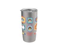 Gabby’s Dollhouse Hamster Kitties Frame Bicchiere termico in acciaio inox doppia parete