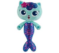 Gabby’s Dollhouse, Peluche Giocattolo di Mercat parlante e interattivo da 35,6 cm, con luci, Musica e Frasi, Peluche per Bambine e Bambini dai 3 Anni in su