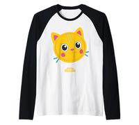 Gabby’s Dollhouse Pillow Cat Smile Maglia con Maniche Raglan