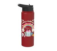 Gabby’s Dollhouse Rainbow House Fun Stainless Steel Insulated Water Bottle