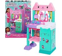 Gabby's Dollhouse, Cakey-Set Accessori da Cucina, Cibo da Gioco, Suoni, Musica e Giocattoli per Bambini Ragazzi dai 3 Anni in su, Colore Nero, Medium, 6069148