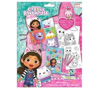 Gabby´s Dollhouse Set Di Adesivi Da Colorare
