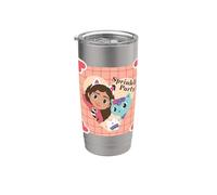 Gabby’s Dollhouse Sprinkle Party Hearts Bicchiere termico in acciaio inox doppia parete