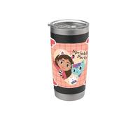 Gabby’s Dollhouse Sprinkle Party Hearts Bicchiere termico in acciaio inox doppia parete