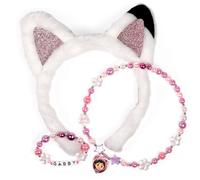 Gabby - Set di gioielli per bambini con 3 pezzi, set di collane, bracciale e anello per ragazze fan