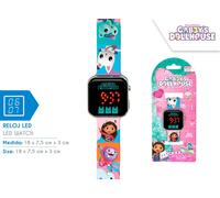 GABBY0019 Gabby doll's house orologio digitale da polso bambini 18x8x3 cm