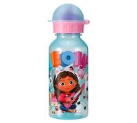 Gabby's - Borraccia da 370 ml, per bambini, scuola, asilo, viaggi, realizzata in materiale resistente, riutilizzabile, senza BPA