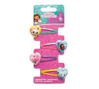 Gabby's Dollhouse 4 fermagli per capelli su cartoncino 5x15 cm