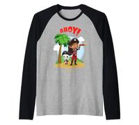 Gabby's Dollhouse Ahoy Pirate Pals Maglia con Maniche Raglan