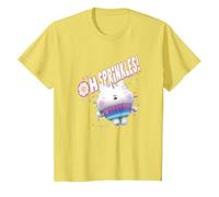 Gabby's Dollhouse Cakey Cat Oh Sprinkles! Maglietta, Bambini, Limone, 10 Anni