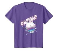 Gabby's Dollhouse Cakey Cat Oh Sprinkles! Maglietta, Bambini, Viola mélange, 2 Anni