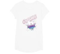 Gabby's Dollhouse Cakey Cat Oh Sprinkles! Maglietta, Ragazze, Bianco, M