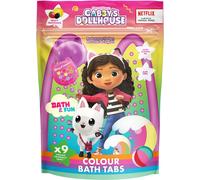 Gabby's Dollhouse Colour Bath Tabs compresse frizzanti colorate da bagno 3y+ 9x16 g