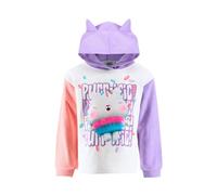 Gabby's Dollhouse Felpa per Ragazze, Pullover con Cappuccio 3D per Bambine, Taglie 3 a 8 Anni (IT, età, 8 Anni, Regular, Multicolore)