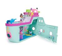 Gabby's Dollhouse , Crociera dei gatti di Gabby, nave da crociera giocattolo con 2 personaggi, giocattoli a sorpresa e accessori per la casa delle bambole, giocattoli per bambine e bambini dai 3 anni in su
