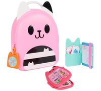 Gabby's Dollhouse, Gabby Girl on-The-Go - Juego de Viaje para niña, Juguetes de Viaje para simulación, Pasaporte, teléfono y brújula, Juguetes para niños de 3 años y más