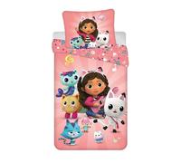 Gabby's Dollhouse Gamma Ragazze Camera - Set Copripiumino Telo Coperta & Altro