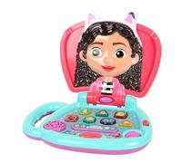 Gabby's Dollhouse Il Mio Primo Laptop, Gioco Prima Infanzia 6 Mesi+, Computer Giocattolo Interattivo con Pulsanti 1-2-3, Suoni e Musiche