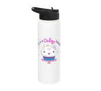 Gabby's Dollhouse It's A Cakey Celebration Stainless Steel Insulated Water Bottle