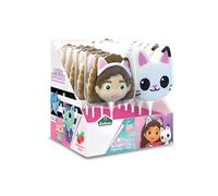 Gabby's DollHouse Lecca Lecca Marshmallow Gusto Fragola Personaggi Animati | Soffici e Colorati | Espostore da 12 Spiedini
