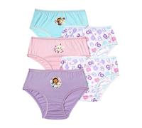 Gabby's Dollhouse Mutandine per ragazze, confezione multipla per ragazze, età da 3 a 8 anni, multicolore, 5-6 Years