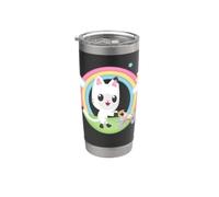 Gabby's Dollhouse Pandy Paws Rainbow Celebration Bicchiere termico in acciaio inox doppia parete
