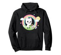 Gabby's Dollhouse Pandy Paws Rainbow Celebration Felpa con Cappuccio