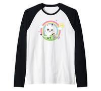 Gabby's Dollhouse Pandy Paws Rainbow Celebration Maglia con Maniche Raglan