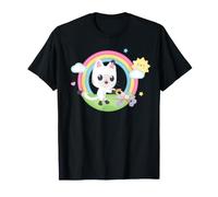 Gabby's Dollhouse Pandy Paws Rainbow Celebration Maglietta
