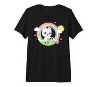 Gabby's Dollhouse Pandy Paws Rainbow Celebration Maglietta Premium