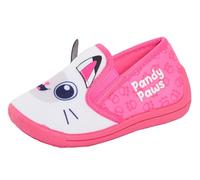 Gabby's Dollhouse Pantofole da bambina a forma di zampa di pandino, pantofole per bambini con gattino, scarpe da asilo, rosa, 30 EU