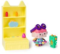 Gabby's Dollhouse Baby Box, mobiel figuur met meubels en poppenhuis-accessoires,