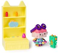 Gabby's Dollhouse, Personaggio Baby Box Che Si muove Serie Festa con Mobile e Accessori per la casa delle Bambole, Giocattoli Bambini dai 3 Anni in su, 6068602