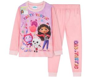 Gabby's Dollhouse Pigiama Bambina Set, Lungo Pigiami Ragazza e Bimba, Abbigliamento da Casa Calda, Idea Regalo Bambina (2-3 Anni, Rosa)