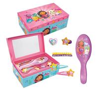 Gabby's Dollhouse portagioie con Accessori per Capelli 18x11,5x7 cm