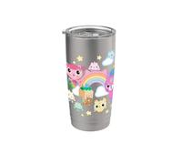 Gabby's Dollhouse Rainbow Celebration Friends Bicchiere termico in acciaio inox doppia parete