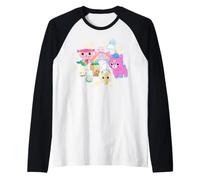 Gabby's Dollhouse Rainbow Celebration Friends Maglia con Maniche Raglan