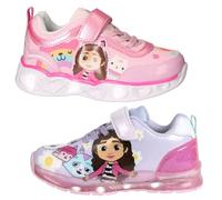 Gabby's Dollhouse - Sneakers Bambina con Luci LED - Scarpe Sportive Rosa e Viola | Scarpe da Ginnastica Bambine Numero 24-31 [Sneakers LED 6901 Rosa - 27]