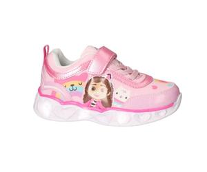 Gabby's Dollhouse - Sneakers Bambina con Luci LED - Scarpe Sportive Rosa e Viola | Scarpe da Ginnastica Bambine Numero 24-31 [Sneakers LED 6901 Rosa - 26]