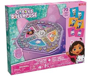 Gabby's Dollhouse Sorry Pop Up and Memo Gioco - Due giochi classici in un unico set, Scusa (Pachisi) con dadi pop up e 72 carte memo con i famosi personaggi Gabby, dai 4 anni in su, 2 ai 4 giocatori