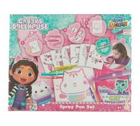 Gabby's Dollhouse - Spray Pen Set - Colouring Pens for Kids - Colouring Set with