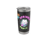 Gabby's Dollhouse Sprinkle Party Cakey Bicchiere termico in acciaio inox doppia parete