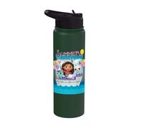 Gabby's Dollhouse Summer Vacation Stainless Steel Insulated Water Bottle