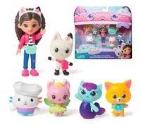 Gabby's Dollhouse The Movie, Cat-Venture Crew Pack, 11-Piece Toy Figure Set with