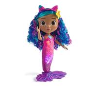 Gabby's Dollhouse The Movie, Sing & Shine Gabby, Waterproof Mermaid Doll with Lights & Sounds, Kids Toys for Girls & Boys Ages 3 And Up, Multicolore, 6074338