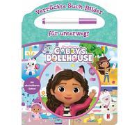 Gabby's Dollhouse - Verrückte Such-Bilder für unterwegs - Wimmelbuch - Pappbilderbuch mit Stift und abwischbaren Seiten ab 3 Jahren