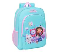 GABBY'S DOLLHOUSE - Zaino scolastico per bambini, adatto per bambini, comodo e versatile, qualità e resistenza, 33 x 14 x 42 cm