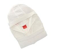 Gabel - Accappatoio adulto unisex in spugna di puro cotone idrofilo, tinta unita, peso spugna 380 gr/mq, ampie tasche, cintura e pratico cappuccio, anche come vestaglia.
