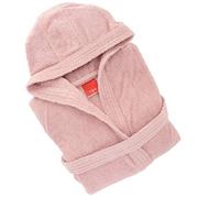 Gabel - Accappatoio adulto unisex in spugna di puro cotone idrofilo, tinta unita, peso spugna 380 gr/mq, ampie tasche, cintura e pratico cappuccio, anche come vestaglia.